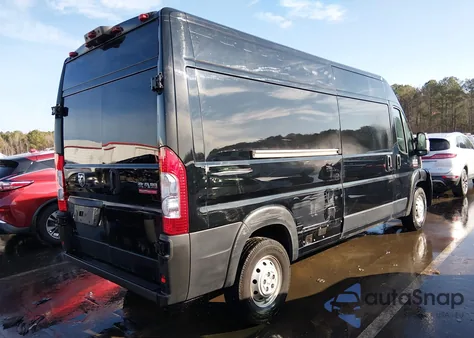 2022 Ram Promaster 2500 High Roof 159 Wb from USA, damaged, VIN 3C6LRVDG7NE111481